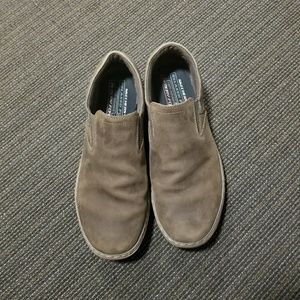 Skechers Relaxed Fit Memory Foam Slip On Shoes